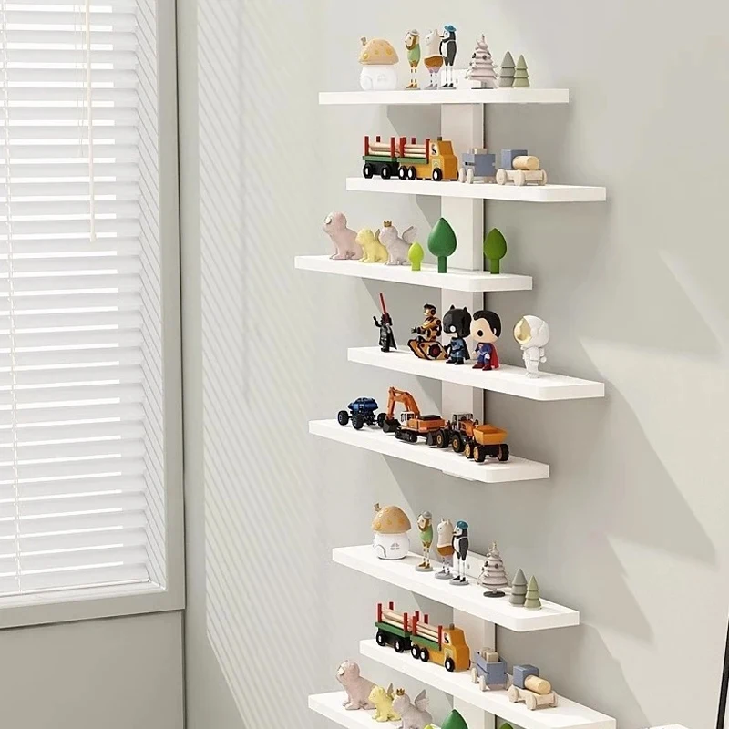 Wall Mounted Display Rack For Showcasing Figurines, Small Building Blocks, And Collectibles - Modern Indoor Storage Rack - Image 6