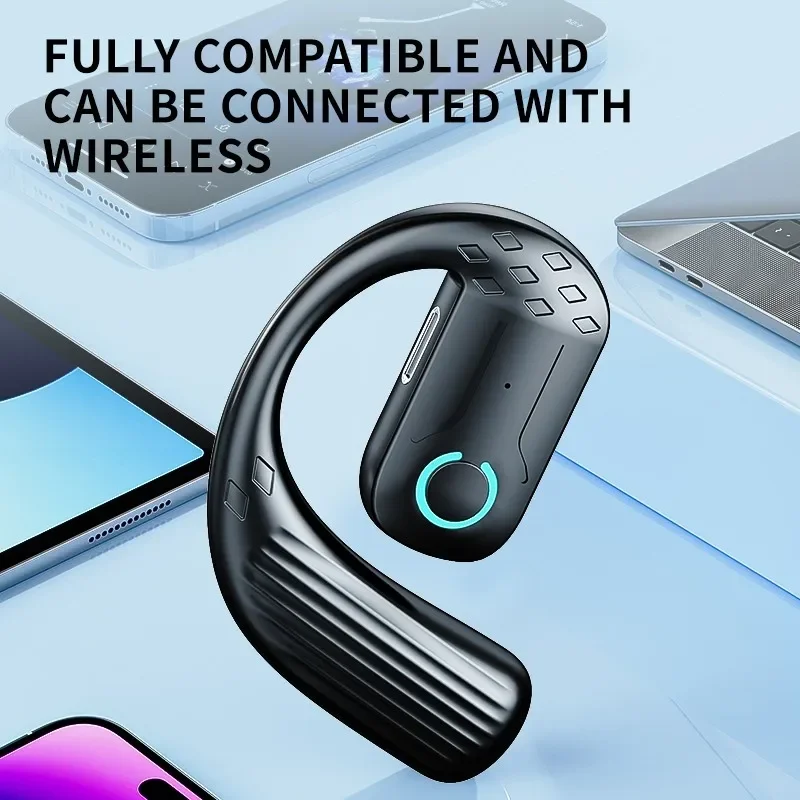 Wireless Bluetooth Headphones With Microphone Bone Conduction Earphones Handsfree Noise Canceling Headset For Driving Audifonos - Image 6