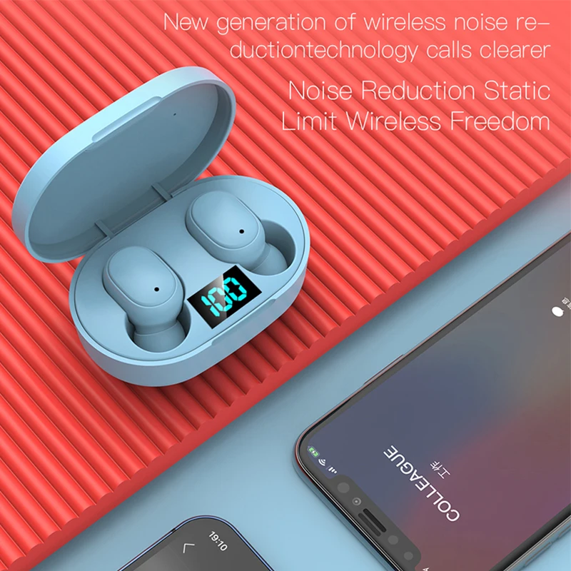 Wireless Headphones Bluetooth 5.1 Headset Noise Cancelling Headband Sport Running Earbuds Earphones With Mic For iPhone Xiaomi - Image 5