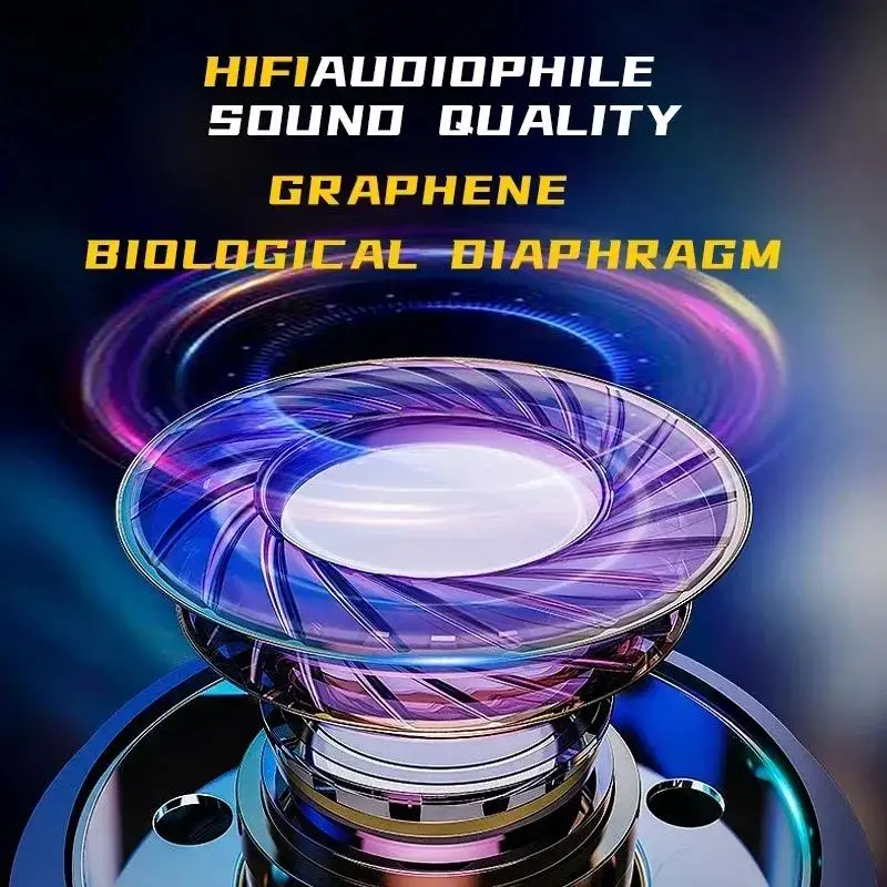 Wireless Headphones Game Bluetooth 5.0 Headset With HD Microphone Noise Reduction High Fidelity Bass Earphones For iPhone Xiaomi - Image 4