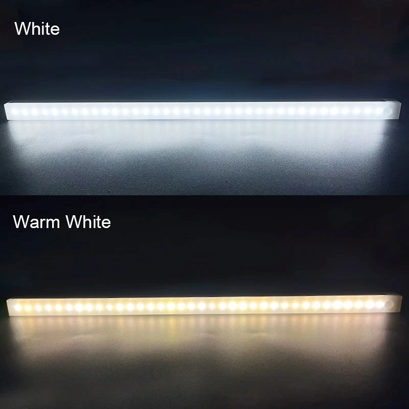Wireless LED Night Lights Motion Sensor Lights Closet Kitchen Night Lights Bedroom Detector Light Cabinet Staircase Backlit - Image 2