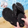 Women Foldable Slippers Men Business Trip Travel Portable Slides Flip-Flops Lightweight Indoor Home Sandals Beach Outdoor Shoes