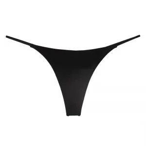 Women's Panties Sexy T-back G-strings Thongs Low Rise Lingerie Underwear Comfortable High Cut Ladies Briefs Tanga