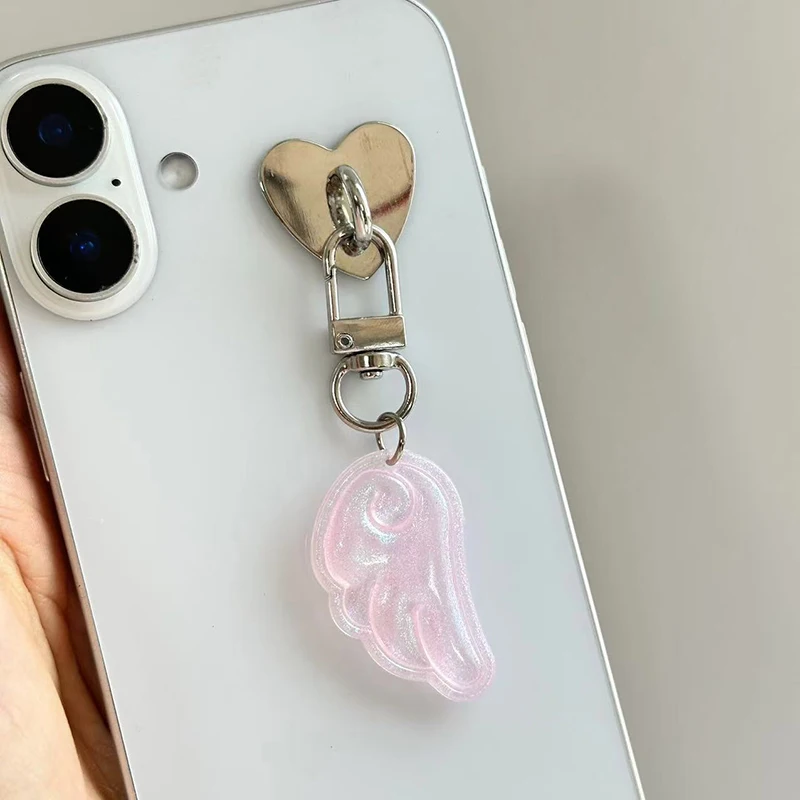 Y2k Cute Angel Wings Keychain Pendant Phone Charm Phone Chain Versatile Bag Hanging Decoration - Image 4