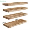 🍄Wooden Wall Mounted Storage Shelf,Wall Bookshelf For Living Room, Bedroom, Kitchen