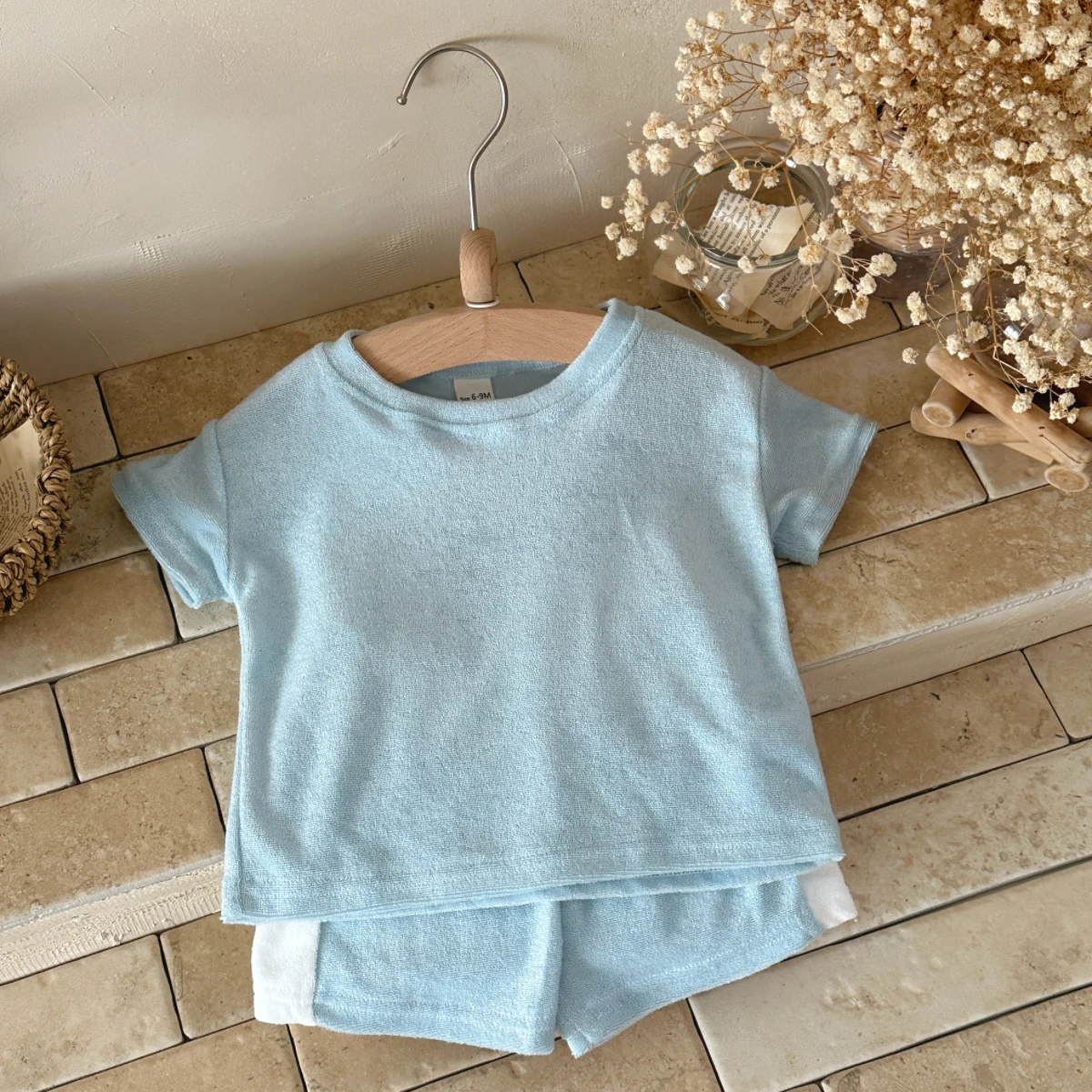 0-3Y Toddler Infant Kid Baby Boy Clothes Sets Solid Color Short Sleeve T-shirt Tops Shorts Newborn Summer Casual Clothing - Image 5