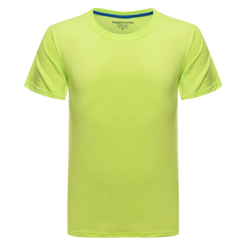 100% Cotton Short Sleeve T-shirt Summer Men's Solid Color Versatile Comfortable Top Custom Printed Embroidery LOGO NSLP - Image 4