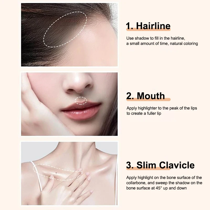 14 Color Hair Line Powder Black Root Up Natural Instant Waterproof Hairline Shadow Concealer Coverage Paint Repair Fill In Hair - Image 4