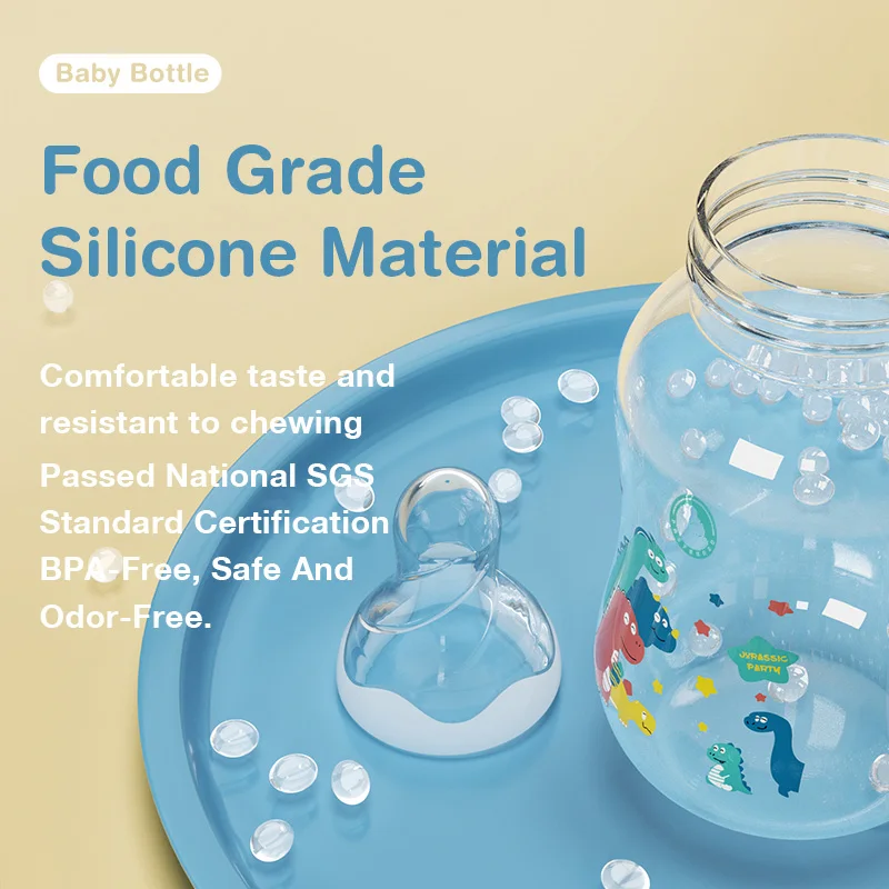 150/240ML Baby PP Bottle with Gravity Ball Newborn Baby Bottle with Handle Milk Bottle Baby Bottles Newborn Feeding Supplies - Image 3