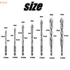 *1/7Pcs Tungsten Steel Serrated Drilling Bits For Ceramic Plastic Tile Ceramic Glass Concrete Eccentric Drill Tool Part