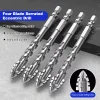 1/7pcs Tungsten Steel Serrated Drilling Bit Set For Ceramic Plastic Tile Ceramic Glass Concrete