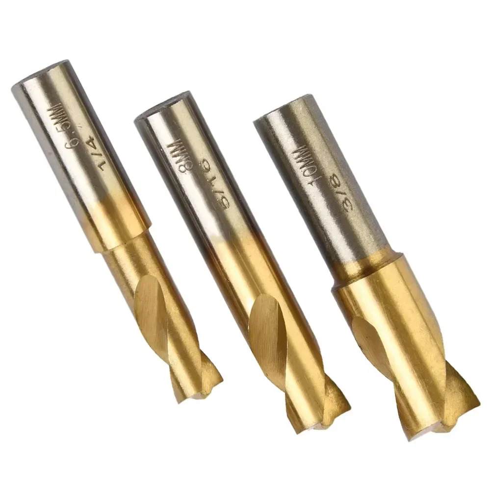 1PC 6.5mm/8mm/10mm HSS Spot-Weld Cutter Welding Drill Bit Titanium Plating Sawtooth Point Countersink Bit