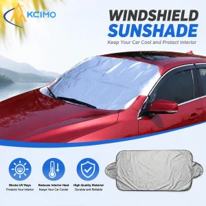 1Pc Car Windshield Cover Sun Shade Dust Frost Snow Protector Anti-Falling Leaves Anti-Freezing Auto Exterior Accessories