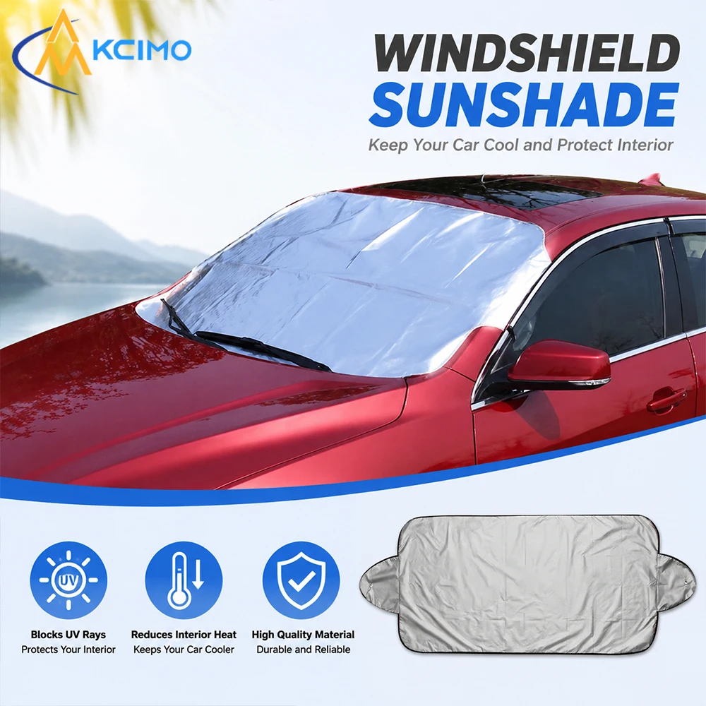 1Pc Car Windshield Cover Sun Shade Dust Frost Snow Protector Anti-Falling Leaves Anti-Freezing Auto Exterior Accessories