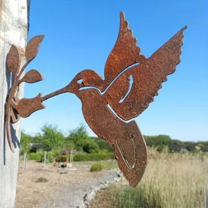 1pc Rustic Dog Metal Garden Stake, Creative Iron Art Silhouette Decoration for Yard, Garden or Home