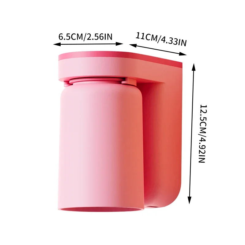 1pc Toothbrush Cup Multi-function Punch-free Toothbrush Holder For Bathroom Wall-mounted Cups Gargle Plastic Home Products - Image 6