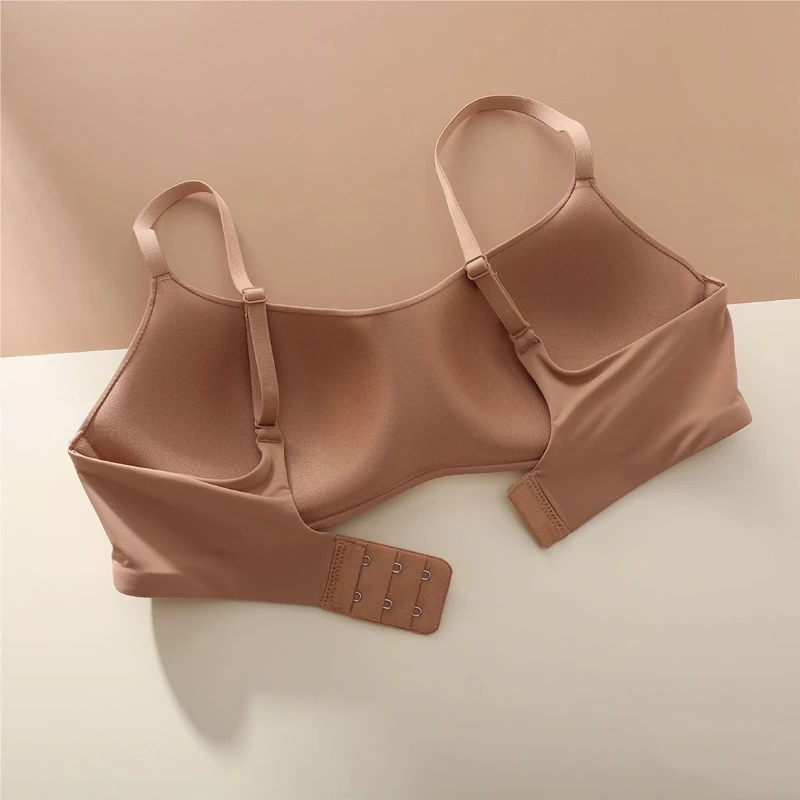1pcs Seamless Bras Women Underwear Small Chests Gathered Push Up Bralette Lingerie - Image 4