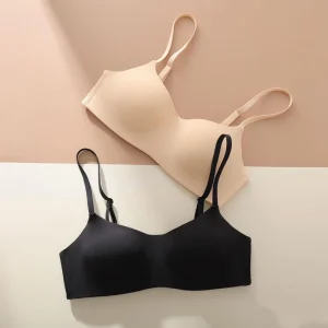 1pcs Seamless Bras Women Underwear Small Chests Gathered Push Up Bralette Lingerie