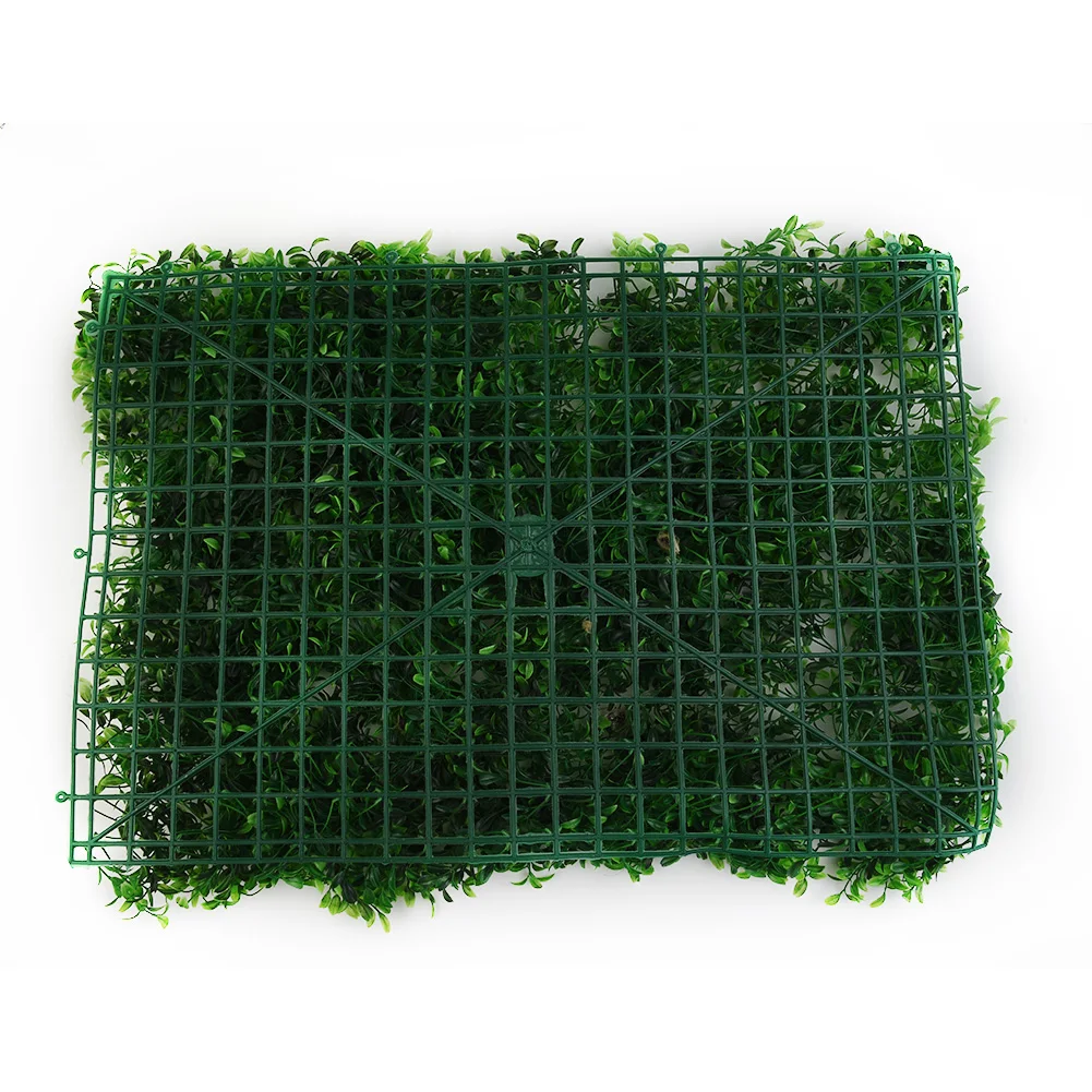 1x 40x60cm Artificial Green Grass Square Plastic Lawn Plant Living Room Background Artificial Lawn Decoration Home Wall Decor - Image 2