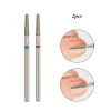 2-Piece Set Drill Bit Nails Dead Skin Removal Excess Glue Tool Nail Art Polishing Tool