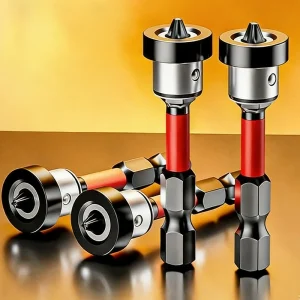 20/1x Magnet Collar Hex Shank Positioning Screwdriver Bits Plasterboard Gypsum Board Drywall Screw Locating Batch Drilling Tools