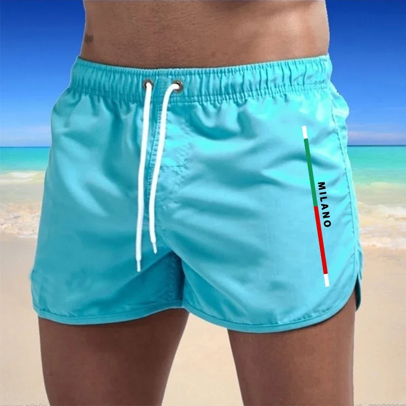 2026 Mens Beach Shorts Printing Casual Quick Drying Surf Swimwear Outdoor Jogging Sweatpants Summer High Quality Swimming Shorts - Image 3