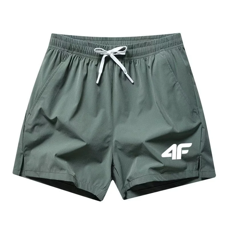 2026 Summer Men's Speed Drying Shorts Basketball Shorts Zipper Pocket Fitness Shorts Available in Multiple Colors - Image 2