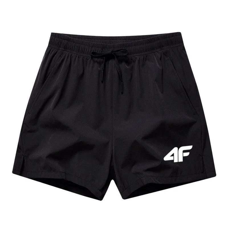 2026 Summer Men's Speed Drying Shorts Basketball Shorts Zipper Pocket Fitness Shorts Available in Multiple Colors - Image 3