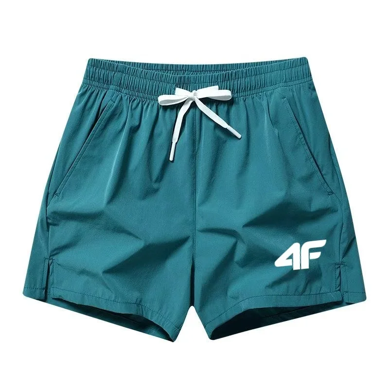 2026 Summer Men's Speed Drying Shorts Basketball Shorts Zipper Pocket Fitness Shorts Available in Multiple Colors - Image 5