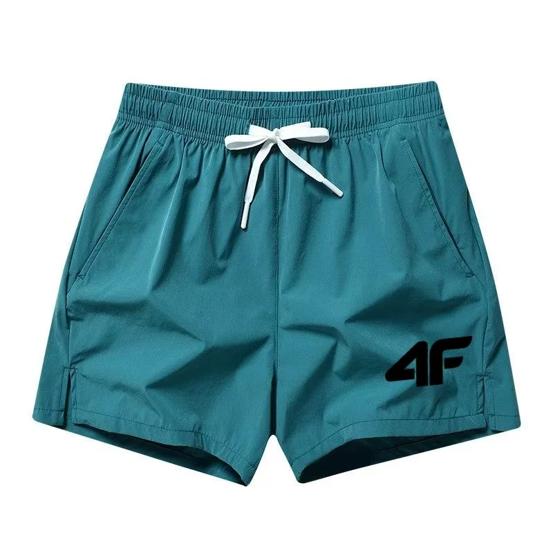 2026 Summer Men's Speed Drying Shorts Basketball Shorts Zipper Pocket Fitness Shorts Available in Multiple Colors