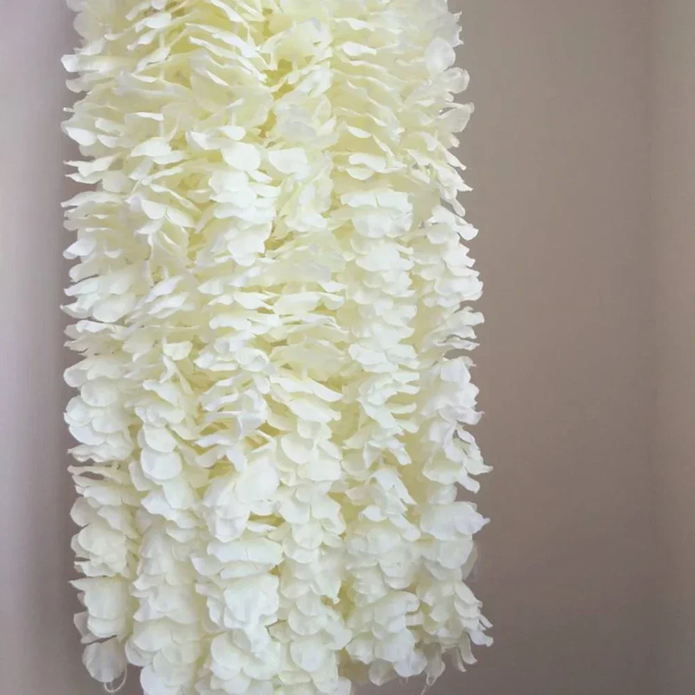 20PCS/10PCS Artificial Silk Wisteria Flower Garland Fake Hanging Wisteria Plant Vine for Garden Party Wedding Home Decoration - Image 6