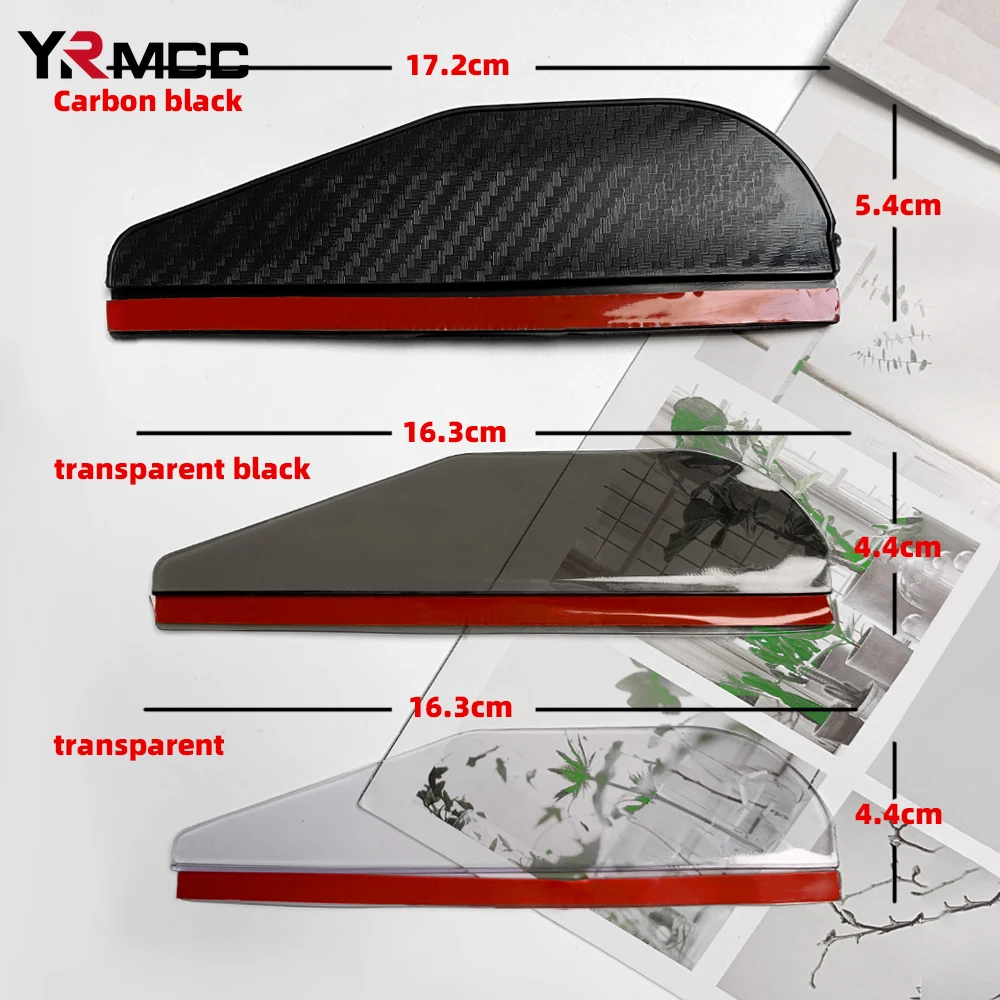 2PCS Car Rearview Mirror Rain Eyebrow Rain Shield Universal Rearview Snow Sun Visor Rain Cover for Cars Safe Driving Accessories - Image 6