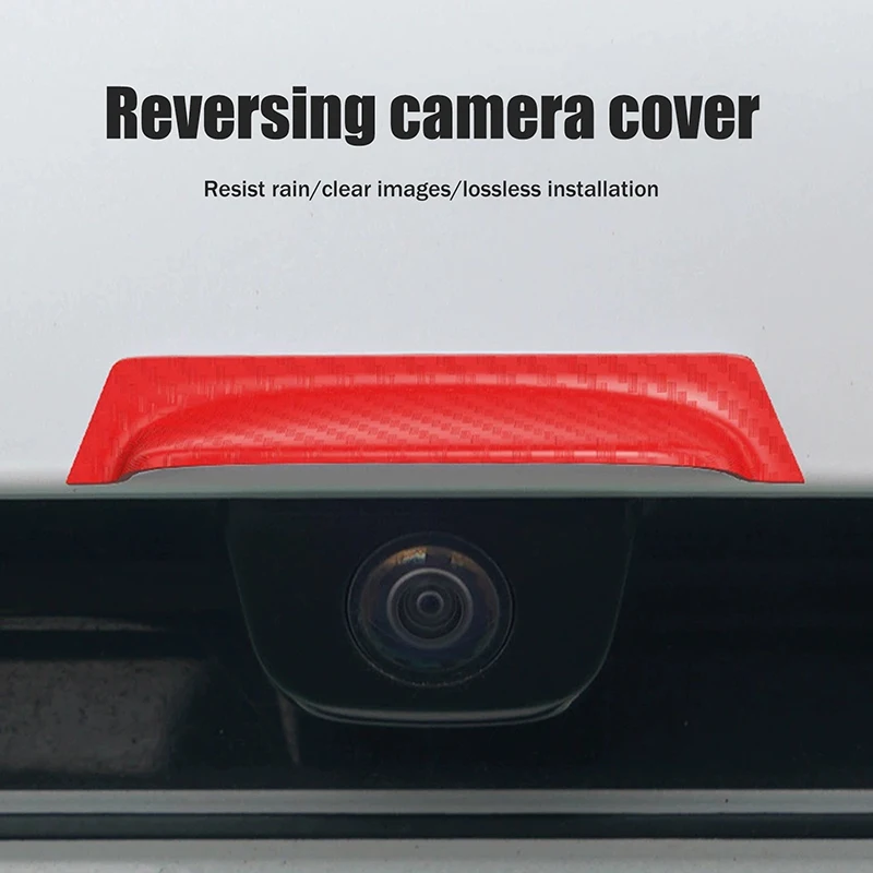 2Pcs Car Rear Camera Rain Cover Automobile Rear Camera Rain Shield Waterproof Protection Protector Car Accessories For Daily Dri - Image 2