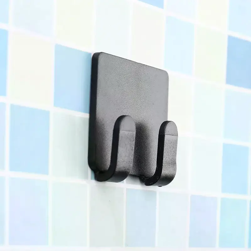 2pcs Punch Free Razor Holder Storage Hook Wall Men Shaving Shaver Shelf Bathroom Razor Rack Wall Bathroom Accessories - Image 2