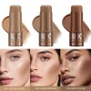 3 Color Contour Stick Multi-functional Face Highlighter Cream Bronze Long-lasting Waterproof Contouring & Brightening Stick