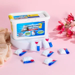 3 in 1 Dishwasher Cleaning Pods Degreasing Effervescent Tablets Household Dish Washing Blocks Dishwasher Accessories