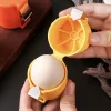 3pcs/1pc Stainless Steel Eggshell Separator - Quick Peel & Yolk Splitter, Durable Kitchen Baking Essential with Easy-Grip