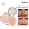 4 Colors Highlighter Cream Lasting Contouring Bronzer Palette Highlighter Makeup Nourishing Body Highlighter Brighten Cosmetics