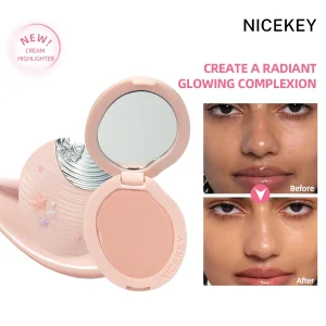 4 Colors Highlighter Cream Lasting Contouring Bronzer Palette Highlighter Makeup Nourishing Body Highlighter Brighten Cosmetics
