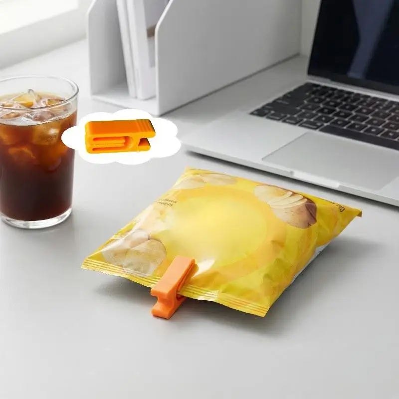 5/10/20pcs Snack Bag Seal Clips Durable Food Packaging Clips Reusable Leak-Proof Preserving Clips Kitchen Gadget - Image 5