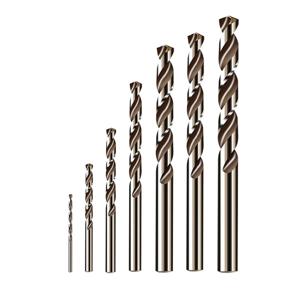 5pcs HSS Drill Bit M35 Cobalt Drill Bit 1-4mm For Stainless Steel Metal Wood Hole Cutter Drilling Tool - Image 2