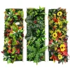 75x25cm Artificial Plant Grass Wall Fence Panel Boxwood Hedge Privacy Panel for Home Garden Outdoor Vertical Backdrop Decoration