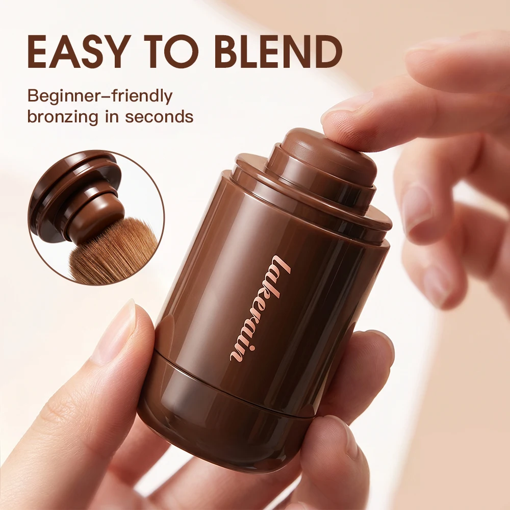 8 Shades Cream Bronze Contour Stick Long Lasting Hydrating Soft Smooth 3D Lightweight Buildable Cheek Sculpt Daily Face Makeup - Image 3