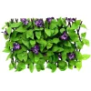 Adjustable Artificial Leaf Privacy Fence Rose Sunflower Decorative Garden Trellis Easy Install Flexible Expandable Privacy Fence