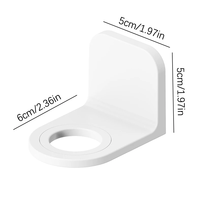 Adjustable Dispenser Bottle Holder Wall Mounted Adhesive Shampoo Lotion Hand Soap Bottle Hanger Bathroom Storage Rack - Image 6