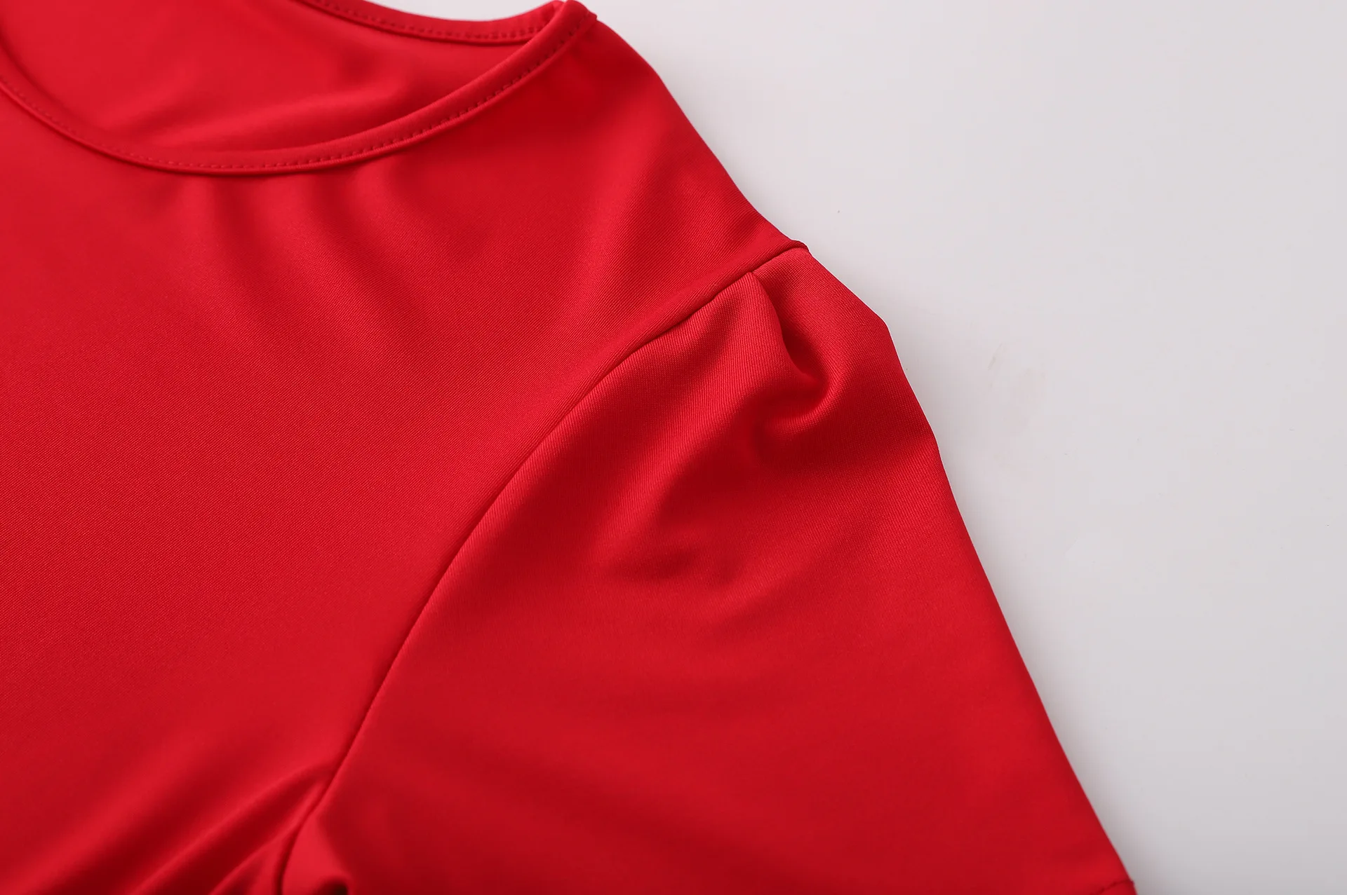 Autumn hot selling European and American flower color matching dresses, long dresses, women's clothing in stock - Image 5