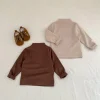 Autumn new style 0-3 year old boys and girls long sleeved versatile base shirt