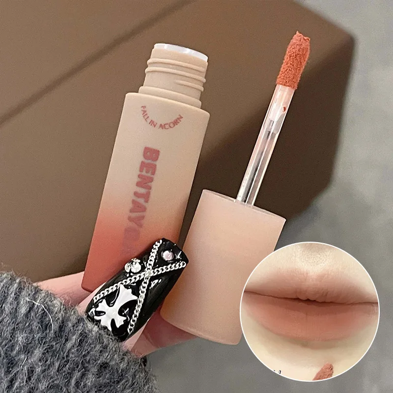BENTAYGA Autumn Velvet Lip Mud — Matte Finish, Skin-Tone Enhancing Lip Tint, Versatile Nude Makeup, Budget-Friendly for Students - Image 5