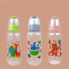 Baby bottle, PP material, without handle, standard mouth and cute pattern, lovely style for baby