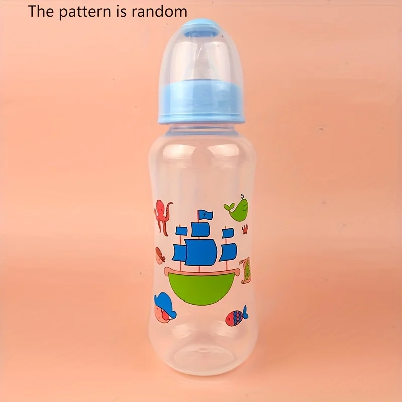 Baby bottle, PP material, without handle, standard mouth and cute pattern, lovely style for baby - Image 6